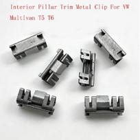 Stulpelio apdailos metalinis fiksavimo klipsas, skirtas VW Multivan T5 T6 B stulpeliui, C stulpeliui, vidinės apdailos panelės tvirtinimo detalė 1PC gray