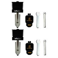 For Bambu Lab P2S Upgraded Hotend 0.2/0.4/0.6/0.8mm Hardened steel nozzle Replace Hot End Bambulab P2S 3D Printer Print Head For P2S