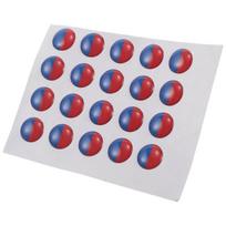 20Pcs Hot Cold Faucet Stickers Waterproof Epoxy Coated Water Temperature Labels for Bathroom Kitchen Sink Hot Cold Sign Sticker 4 kaip parodyta spalva