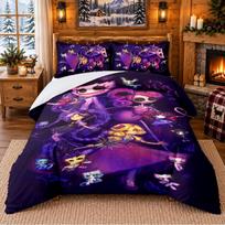 Poppy Playtime Pattern Bedding 3Pcs Set Bed Sheet And Pillowcases For Indoor Bedroom 140cmx210cm