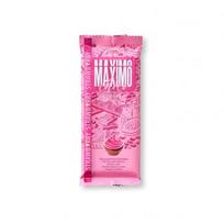 Chocolate Ma X Imo Milk Choco With Strawberry Filling 100G pink