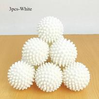 Anti-Wrap Laundry Ball Round Pure White Magic Cleaning Drum Washing Machine Laundry Dryer Balls Washing Machine Cleaner