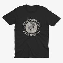 Jordan Peterson Seek Responsibility T Shirt, Jordan B Peterson T Shirt, Jordan Peterson Tee, Dr Jordan B Peterson, JBP, Clean Your Room S gray