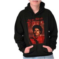Michael Jackson Thriller King of Pop StarHoodie Hooded Sweatshirt Men Women XL black