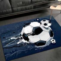 Modernus futbolo teniso tinklo rašto kilimas Miegamiesiems Svetainėms Biurams Vidaus žaidimų kambariams Suteikiantis gyvybingą atmosferą Kilimas 120x160cm