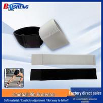 Adjustable Non-Slip Football Shin and Leg Guard Straps for Calf and Ankle White Single Piece gray