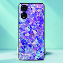 Phone Case Diamond Design For TCL NxtPaper 70 Pro K70 Power 4G 505 50 XE 40 XL 20 30 60 SE 60R 5G 40R Custom Photo Back Cover TCL 50 XE 5G blue