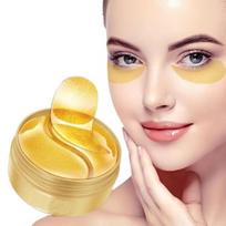 Deoxys Hydragel Eye Patches With Collagen, Peptides & Hyaluronic Acid For Dark Circles, Instant Puffiness Reduction & Hydration - (30 Pairs for bot beige