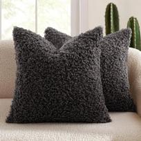 Plaušinė avies vilnos pagalvės užvalkalas Teddy garbanotas sustiprintas užvalkalas minkštas Nordic minimalistinis sofos pagalvės užvalkalas jaukus namų dekoras 45x45cm