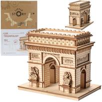 Medinis 3D Modelis „Paryžiaus Triumfo Arka“ – Surenkama Fanieros Dėlionė