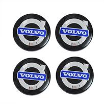 4 vnt. 56 mm automobilio ratlankio dangtelio lipdukas tinka Volvo S8LXC60XC90 ratlankio centro dangteliui žymėti ir atnaujinti. white