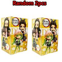 Demon Slayer Figure, Tanjiro, Nezuko, Kyojuro Rengoku, Shinobu Kocho, Zenitsu Agatsuma, Anime Desktop Ornament, Blind Box yellow