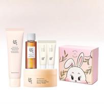 BEAUTY OF JOSEON Ginseng Moisturizing Cream & Eye Patch Gift Set + 3 Travel-Size Gifts | Korean Skincare white