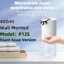 Xiaomi Automatinis muilo dozatorius Bekontaktis putojantis muilo dozatorius 380ml Įkraunamas per USB Elektrinis 4 lygių reguliuojamas namams 400ML P12S