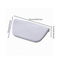 Bathtub Headrest Pillow Waterproof Bath with Neck Support Supportive for