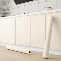 Matiniai lipnių tapetų lipdukai, lipnūs, nuimami, vandeniui atsparūs lipdukai virtuvės stalviršiams, spintelėms, drabužių spintoms, renovacijai 60cm x 3m white