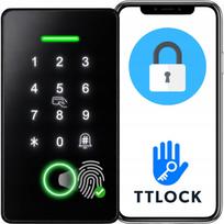 Elektroninė kodinė durų spyna Spreest SR1055F TTLock su PIN2, piršto atspaudu ir RFID