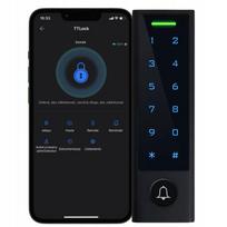 Elektroninė durų ir vartelių spyna Spreest su PIN kodu, RFID kortelių skaitytuvu ir Wi‑Fi