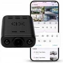 Mini Wi-Fi kamera Spreest XD su Full HD vaizdu, judesio aptikimu ir nuotoline peržiūra
