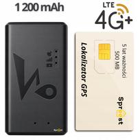 GPS 4G transporto priemonių lokatorius Spreest Q8 1200mAh