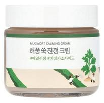 Round Lab Mugwort Calming Cream 80ml – Soothing & Barrier Repair Moisturizer 80ml gray
