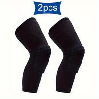 2pcs Breathable Knee Compression Sleeves Designed for Sports Like Basketball, Football, Volleyball, And Cycling XXL juoda