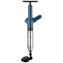 Drain Clog Remover High Pressure Electric Toilet Plunger Stainless Steel Toilet Plunge Blaster for Sink Toilets Pipe mėlyna