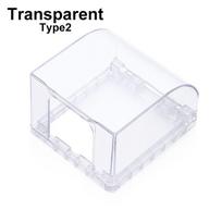 Box Protection Socket Switch Protective Cover Electric Plug Cover Wall Socket Waterproof Box Transparent Type2