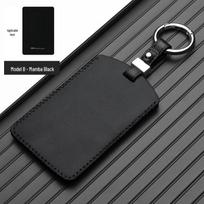 Leather Key Case for Leapmotor 2026 - Unisex Design with Buckle and Shell gray