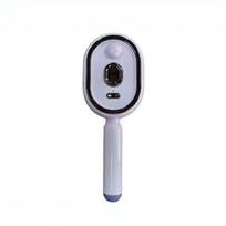 Electric Spray Hair Brush 2 in 1 Portable Misting Hair Comb with Water Spray Anti-Frizz for Travel Outdoor Hair Care A7 gray