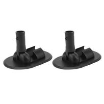 2PCS Deck Mount Inflatable Boat Tent Base 180 Degree Rotation Boat Tent Base Mount  for Speedboat 2PCS