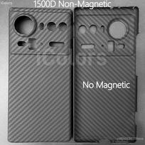 Magnetic Case for Nubia Z80 Ultra Aramid Carbon Fiber Case Ultra thin Lightweight Armor Protective Cover ZTE nubia Z80 Ultra gray