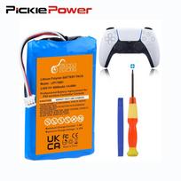 Pickle Power PS5 Controller Battery, 4000mAh LIP1708 Battery Replacement for Sony PlayStation 5 DualSense CFI-ZCT1W Controller 1 Battery blue