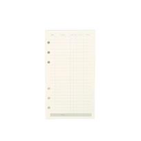 Refill Spiral Binder Loose-Leaf Notebook Refill Paper Spiral Binder Notebook Paper  Classification Style 10 A5