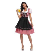 Women Bavaria Oktoberfest Dress Oktoberfest Costume for Men Bavarian German Beer Festivals Men German Beer Festival Costume XXL juoda