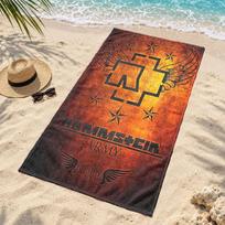Rammstein Microfiber Beach Towel Quick Dry Sand Free Lightweight Beach Towels for Travel Swimming Camping 80cmx160cm(31x63inch)