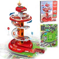 WOOPIE Spiralinis trasos automobilių garažas 3 vnt.