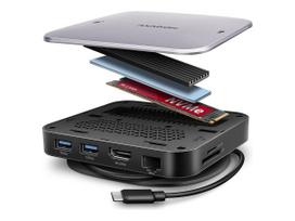 AXAGON USB-C 10Gbps UFO 9in1 Hub | HMC-UFO