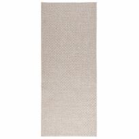 vidaXL Zoninės kiliminės dangos FARO Kreminė 200 x 80 cm Poliesteris