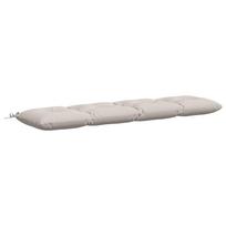 vidaXL Suoliuko pagalvė VIANEN 100% poliesteris Balta 160 x 40 x 12 cm