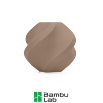 3D plastikas Bambu Lab PLA matinė kavos ruda (11800) be ritės (Refill) 1.75mm/1kg