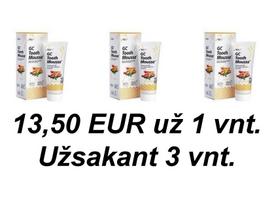 GC Tooth Mousse Recaldent įvairių vaisių skonio dantų kremas be fluoro 40 g (35 ml). Po 13,50 EUR už 1 vnt. užsakant 3 vnt.
