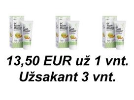 GC Tooth Mousse Recaldent melionų skonio dantų kremas be fluoro 40 g (35 ml). Po 13,50 EUR už 1 vnt. užsakant 3 vnt.