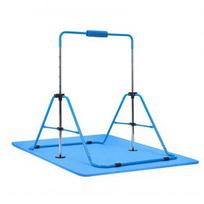 Gimnastikos horizontalus skersinis su kilimėliu 59,1x42,5x53,1 cm mėlynas
