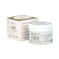 Cannaline CBD dieninis kremas su kofermentu Q10 ir kanapių aliejumi, 50 mg CBD, 50 ml