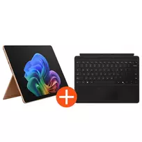 Microsoft Surface Pro 13″ 12th Edition Touch Snapdragon X2 Elite 16GB/512GB SSD Win11 Home Dune + Pro Keyboard with Copilot Key Black (EP2-65180+EP2-00428) | EP2-65180+EP2-00428 | 0196388770564