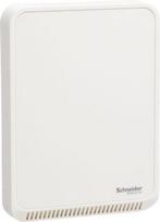 Indoor air quality, CO₂, humidity and temperature sensor, BACnet MS/TP and Modbus, SpaceLogic SLP, white SLPSXC2 | 3606481900869