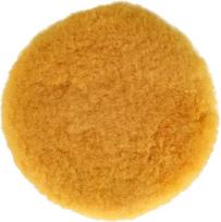 Mirka Lambswool Pad Pro — geltonas vilnos poliravimo padas, 80–180 mm, 2 vnt. - 180 mm