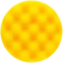 Mirka geltonas gofruotas poliravimo putų padas, 85 × 25 mm, 20 vnt.