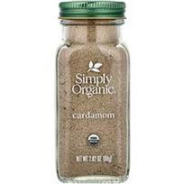 Simply Organic, Kardamonas, 2.82 uncijos (80 g)